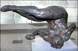 "Tumbling Woman" represented those who fell or jumped from the Twin Towers on Nine-Eleven