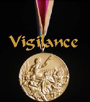Become an Olympic Sentinel of Vigilance and win the Gold Medal of Vigilance